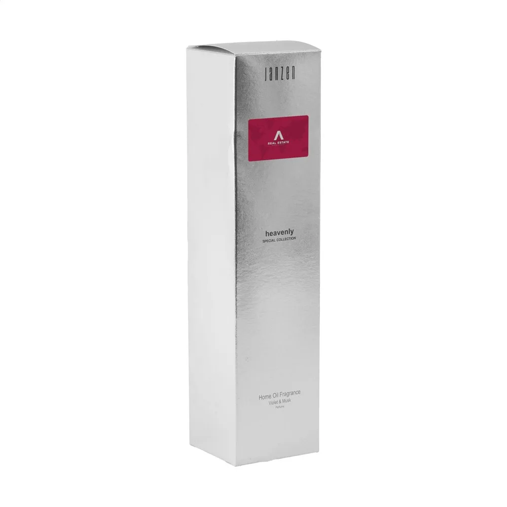 Duftstäbchen JANZEN Heavenly Musk bedrucken Glas 200ml — Produktfoto 10