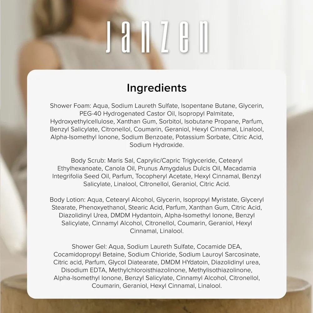 JANZEN Gift Set S Body Skin 90 productfoto 5 - Hidalgo JANZEN Gift Set S Body Skin 90 — productfoto 5