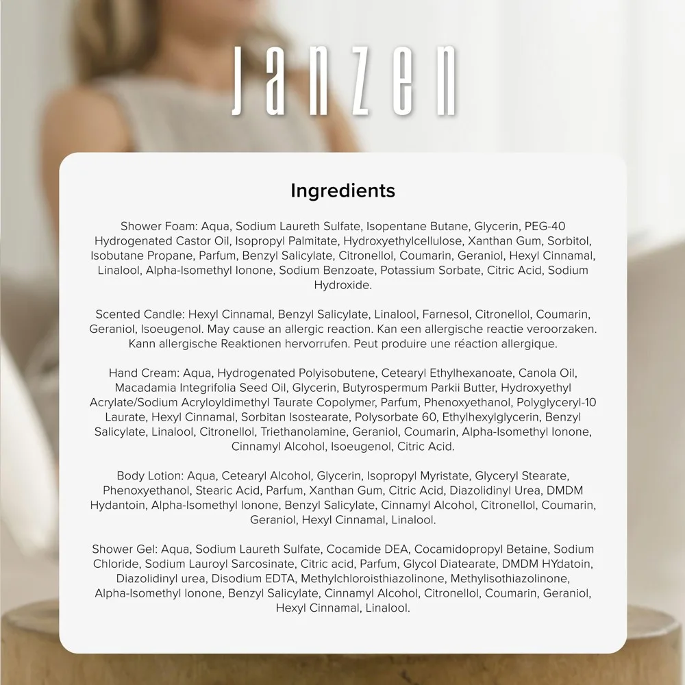 JANZEN Gift Set M Skin 90 productfoto 2 - Hidalgo JANZEN Gift Set M Skin 90 — productfoto 2