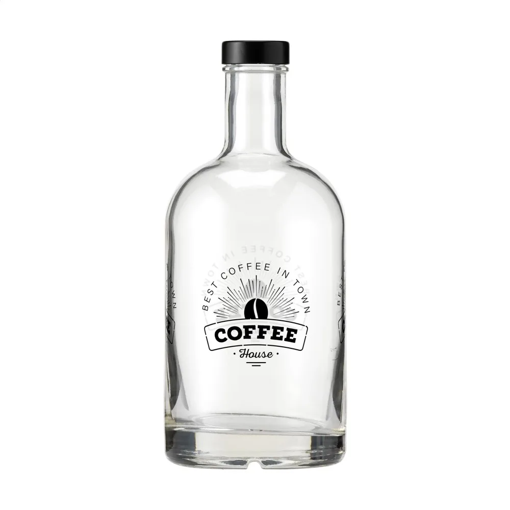 Helsinki Water Bottle Screw Cap 700 ml zwart - Hidalgo Helsinki Water Bottle Screw Cap 700 ml, zwart
