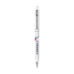 Stilolinea Raja Chrome Recycled pennen, wit