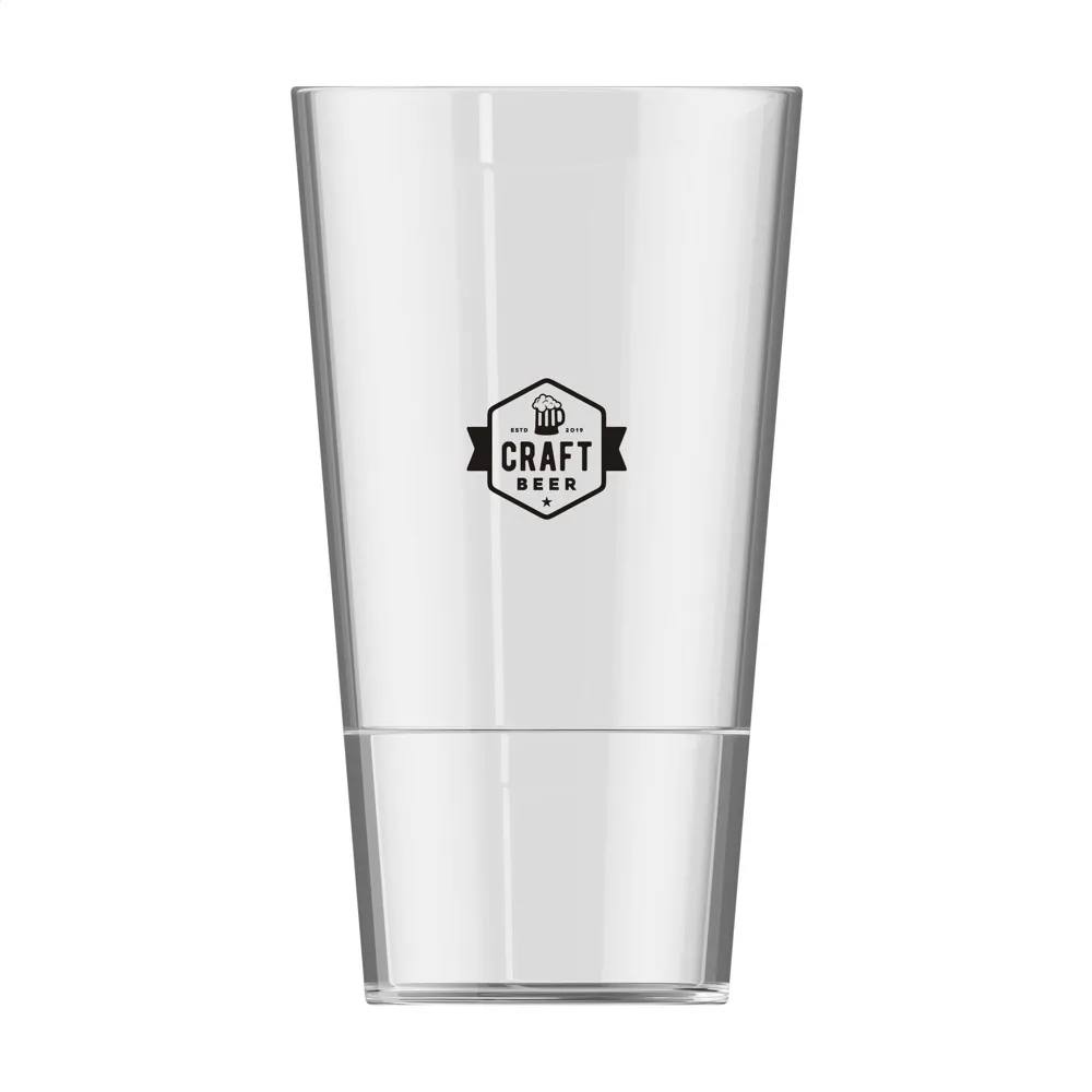 Bierglas bedrucken HappyGlass Mister Vincent Tritan 330ml — Produktfoto 4