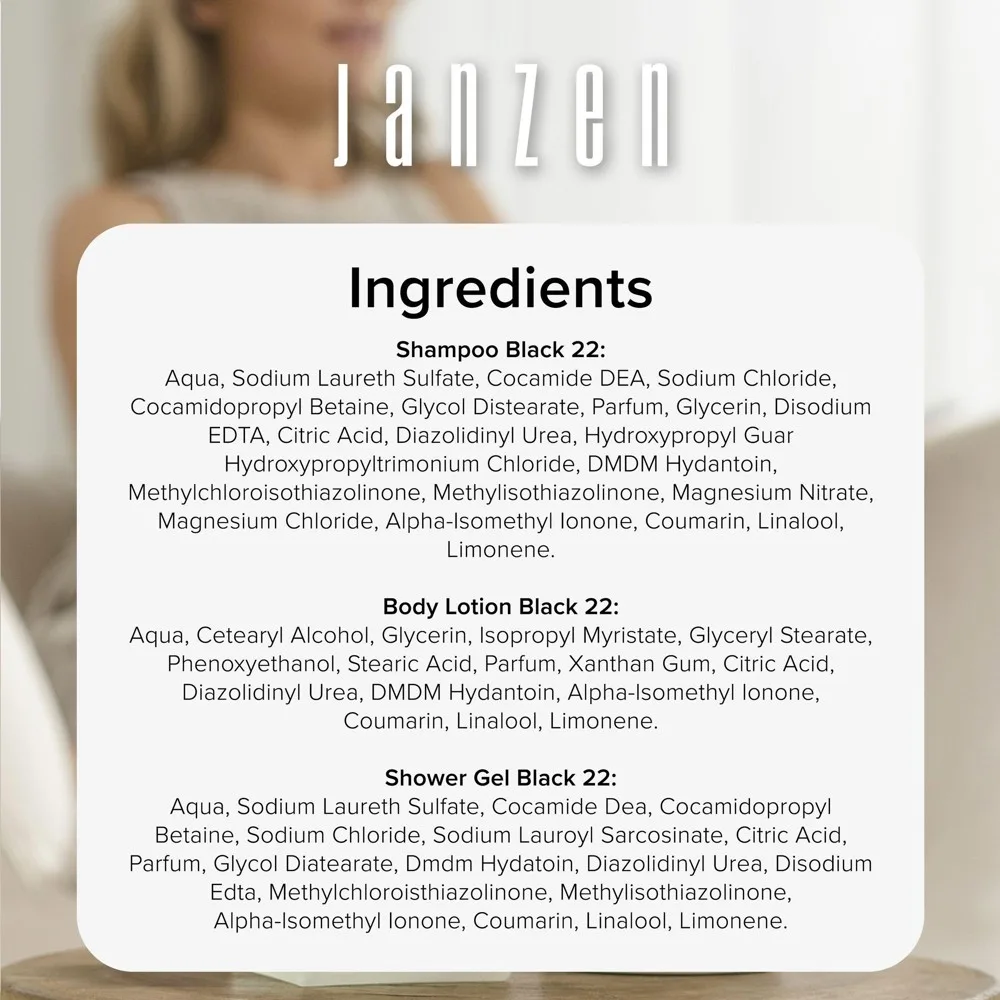 JANZEN Direct Mail Giftset Black 22 - 3 items productfoto 7 - Hidalgo JANZEN Direct Mail Giftset Black 22 - 3 items — productfoto 7