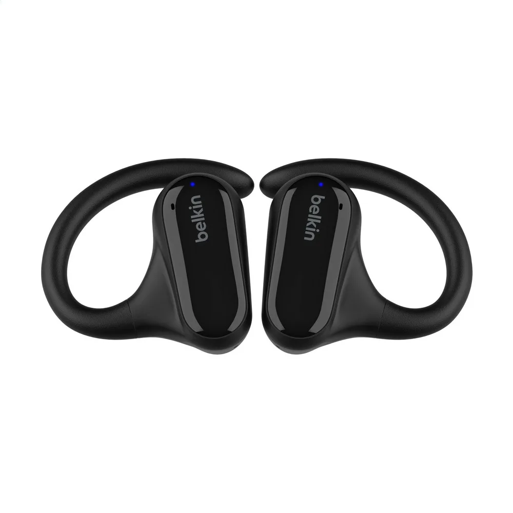 Open-Ear Kopfhörer Belkin bedrucken IPX5 Schwarz Uni — Produktfoto 5