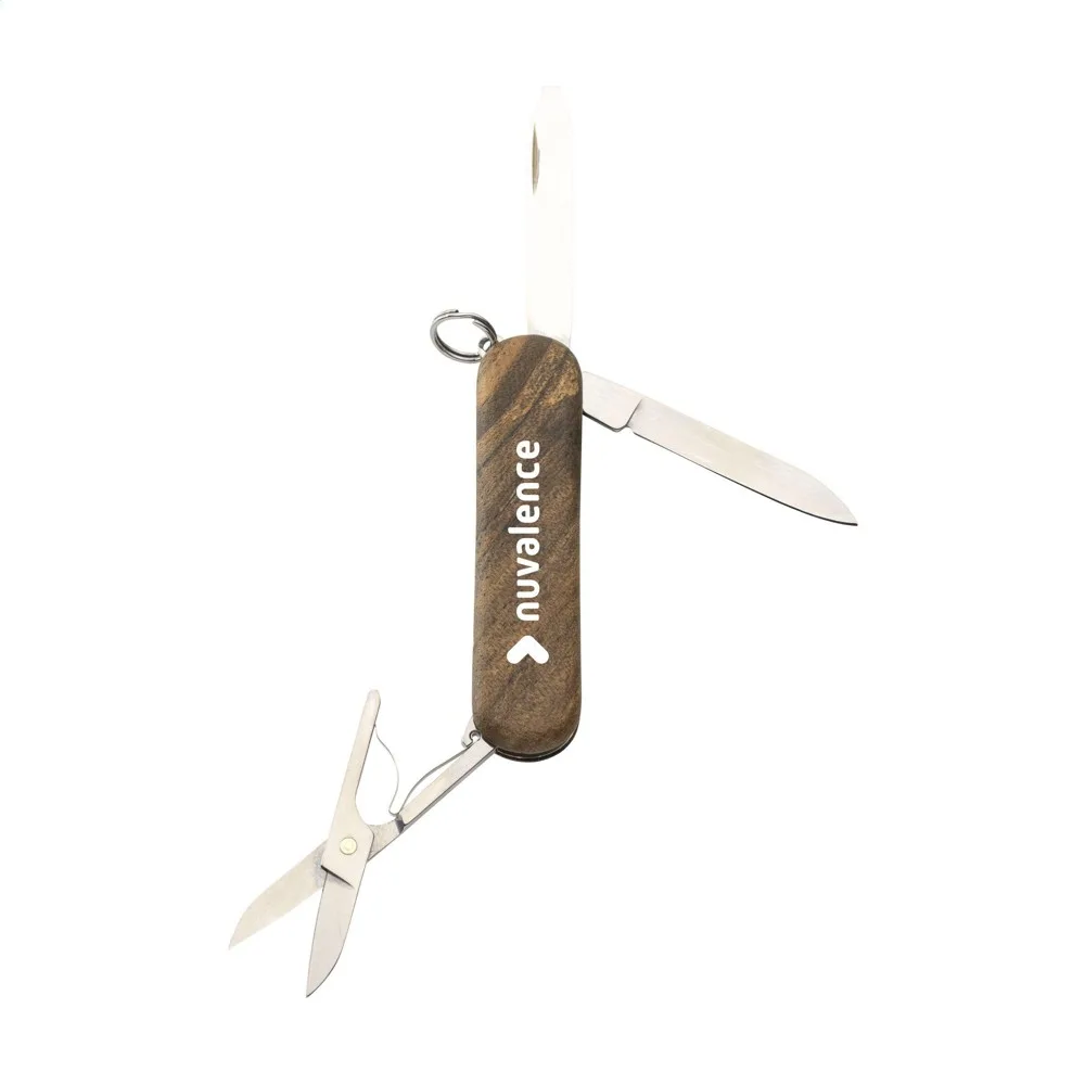 Custom Victorinox Classic SD Wood Walnut 5-Function 58mm — product photo 3