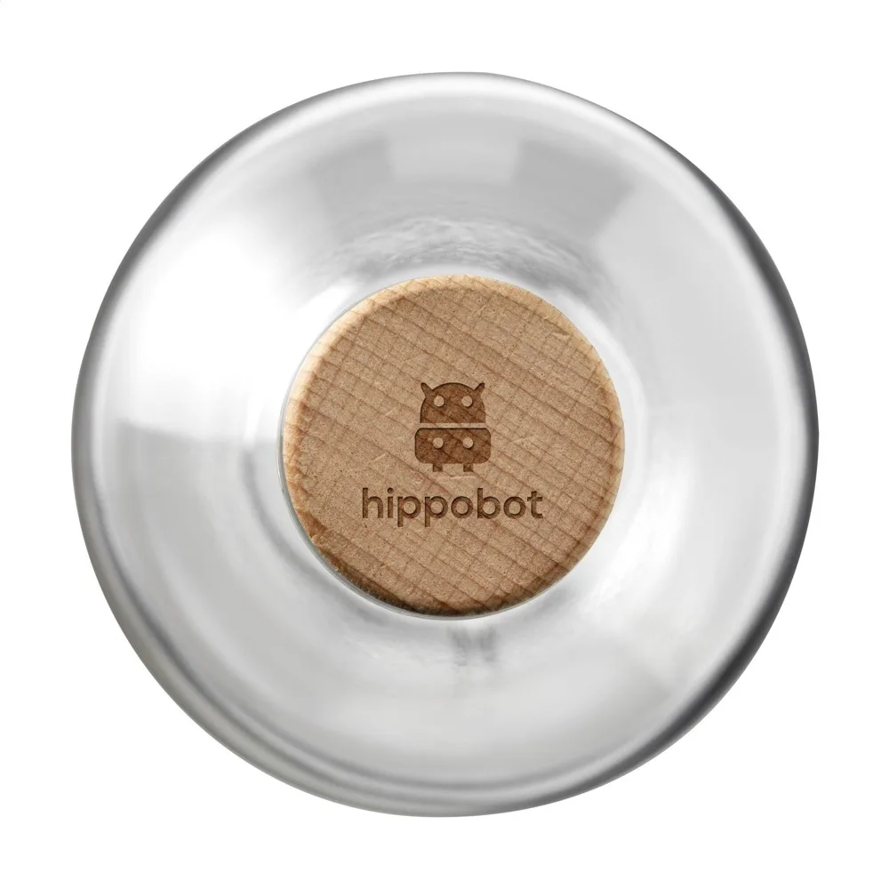 Helsinki Water Bottle Wooden Cork Stopper 1L productfoto 2 - Hidalgo Helsinki Water Bottle Wooden Cork Stopper 1L — productfoto 2