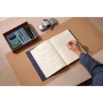 Parker Jotter XL Kugelschreiber bedrucken Blau Metall — Produktfoto 2