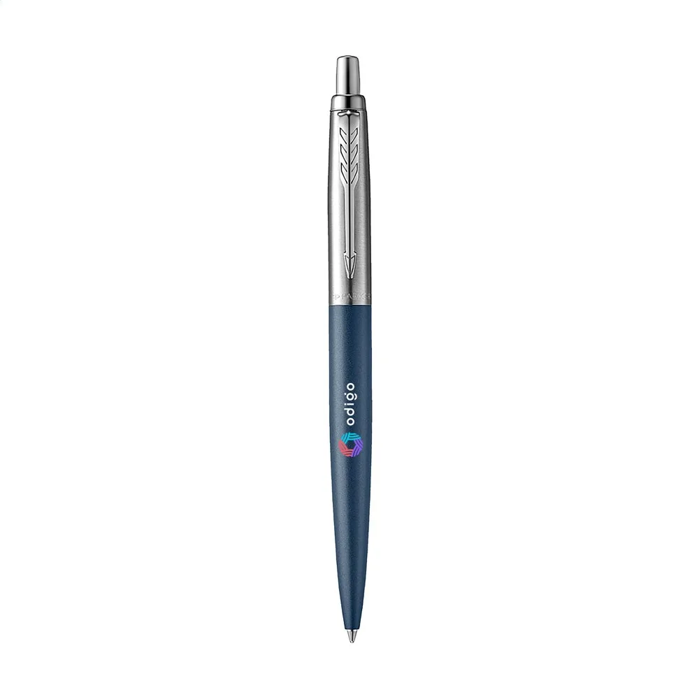 Parker Jotter XL Kugelschreiber bedrucken Blau Metall — Produktfoto 6