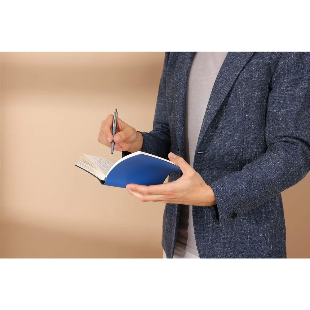 Parker Jotter XL Kugelschreiber bedrucken Blau Metall — Produktfoto 15