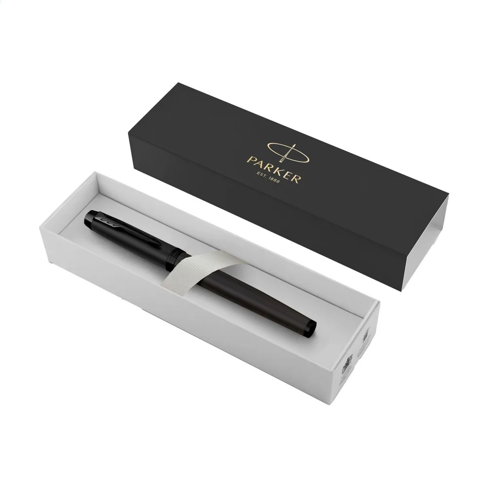 Parker IM Achromatic Rollerpen - zwarte inkt - Hidalgo Parker IM Achromatic Rollerpen - zwarte inkt