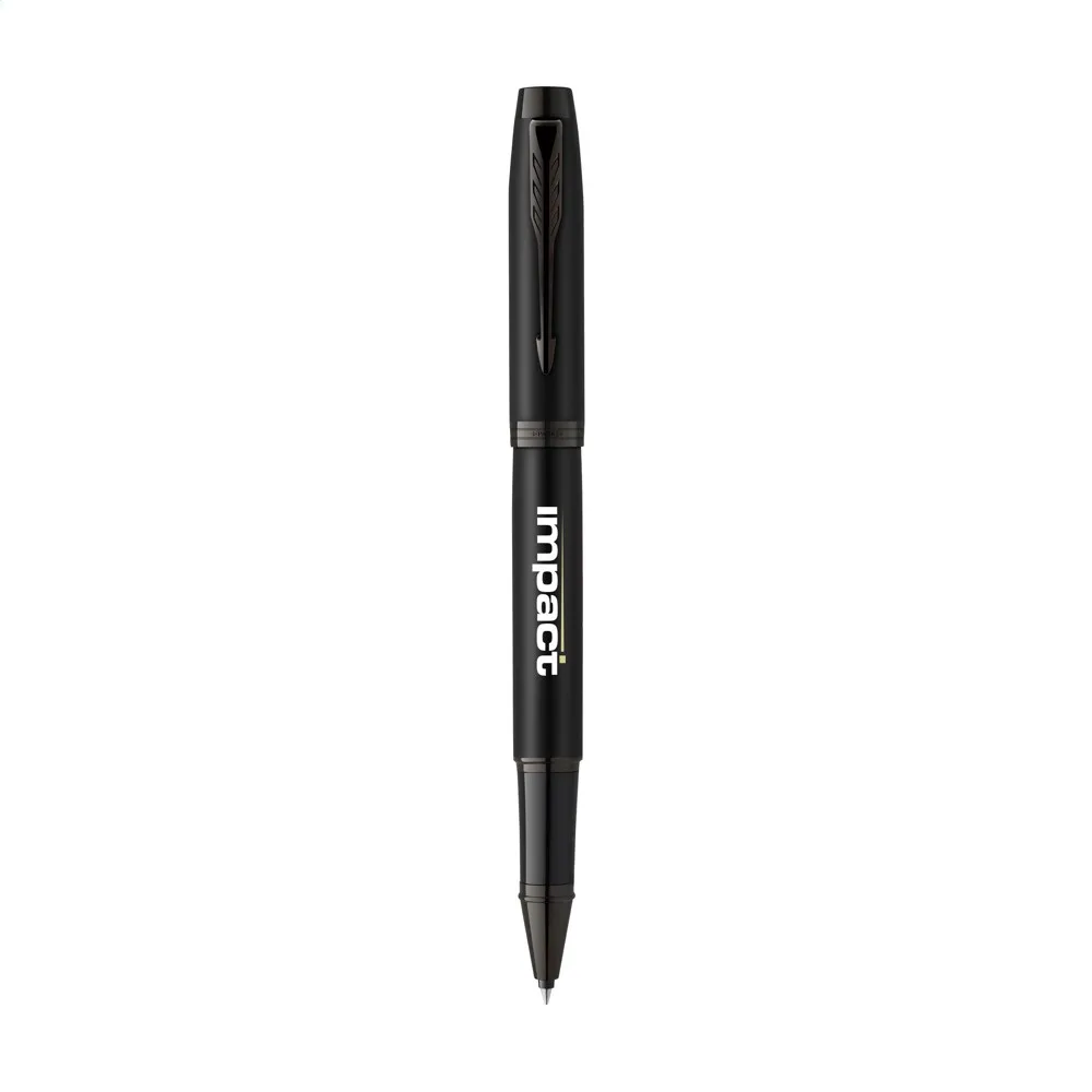 Parker IM Achromatic Rollerball bedrucken Edelstahl Matt M