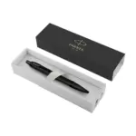 Parker IM Achromatic Balpen - blauwe inkt