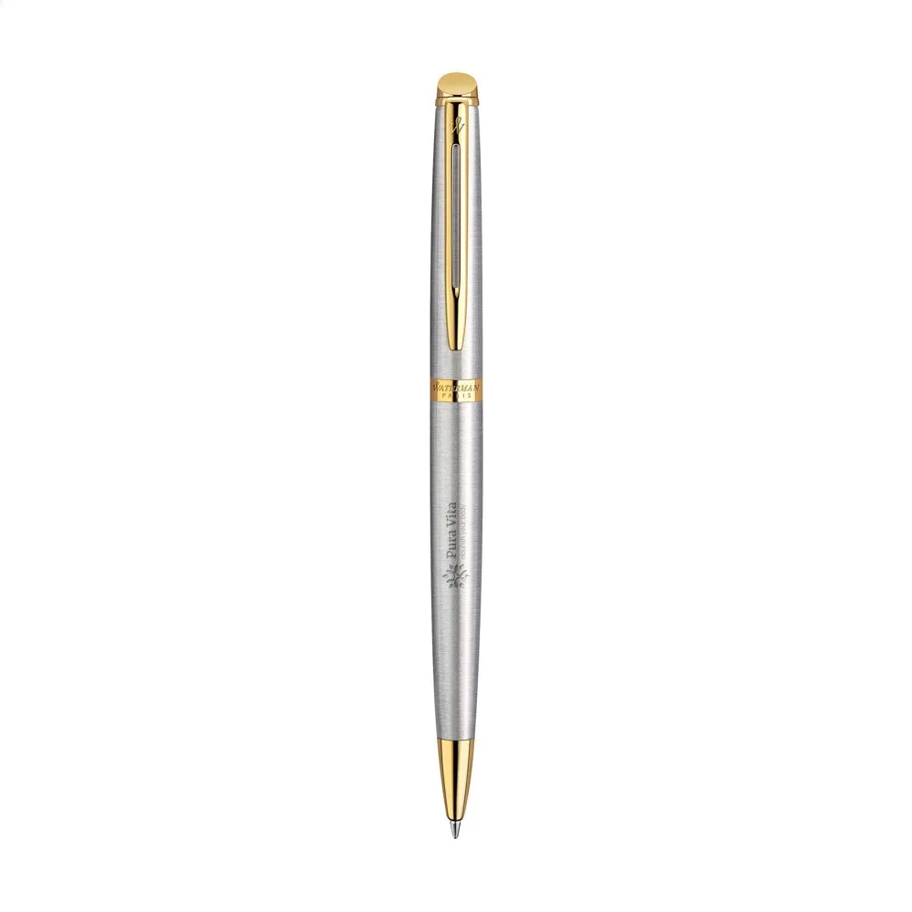 Waterman Hémisphère Balpen Silver - blauwe inkt, zilver