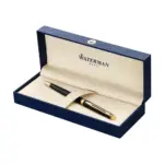 Waterman Hémisphère Balpen Black - blauwe inkt - Hidalgo Waterman Hémisphère Balpen Black - blauwe inkt