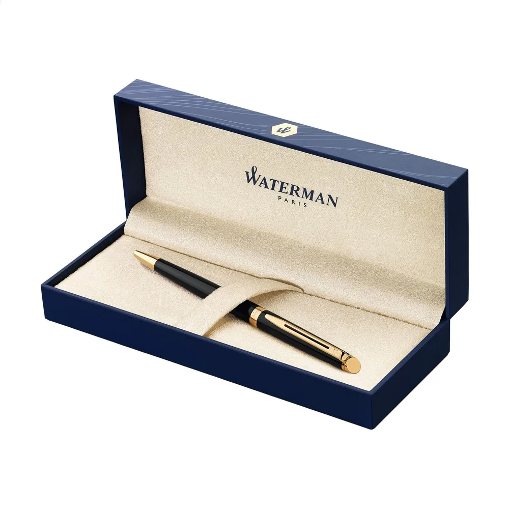 Waterman Hémisphère Balpen Black - blauwe inkt - Hidalgo Waterman Hémisphère Balpen Black - blauwe inkt