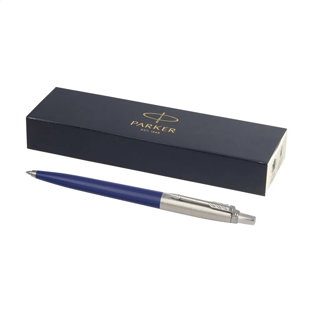 Parker Jotter gerecyclede Balpen - blauwe inkt, blauw (± pms 2747c)