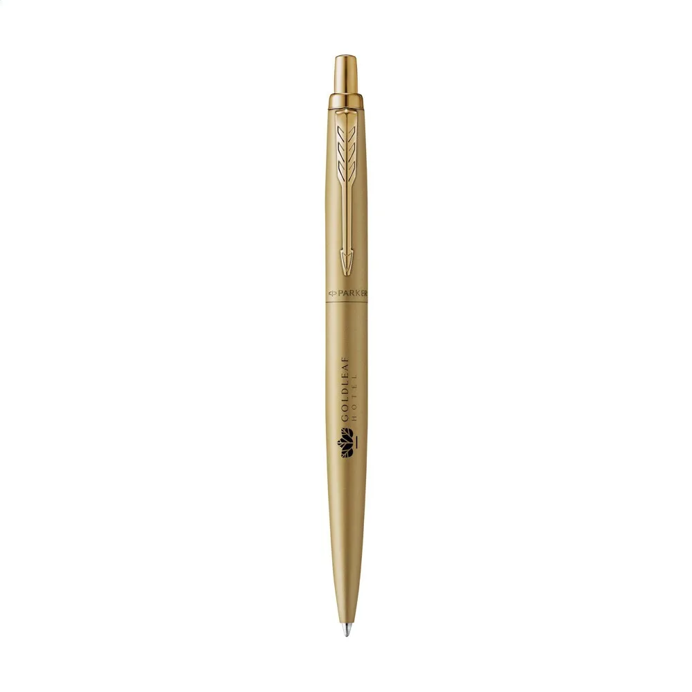 Parker Jotter XL Kugelschreiber Bedrucken Matt Gold Blau