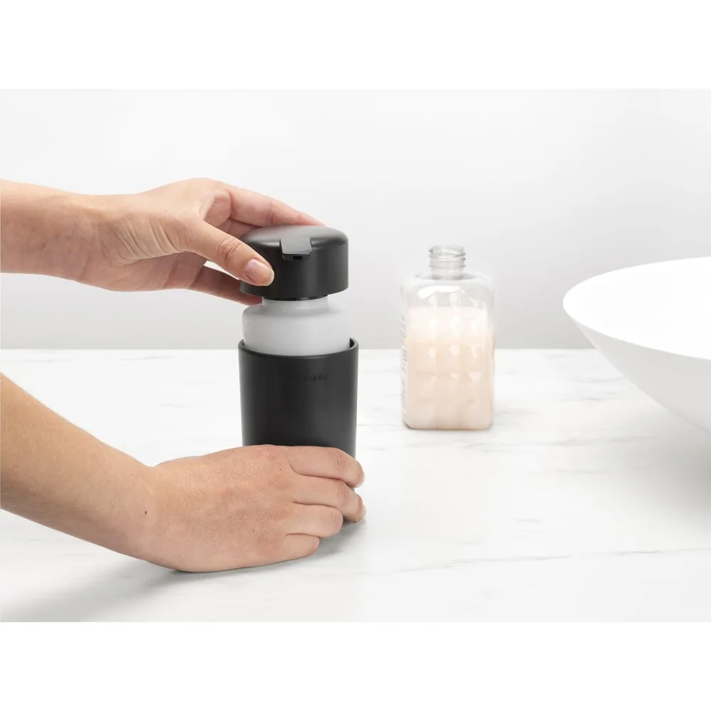 Seifenspender bedrucken Brabantia tropffrei Kunststoff 250ml — Produktfoto 6