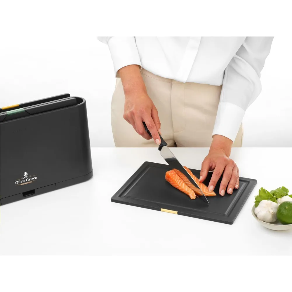 Custom Brabantia Tasty+ Cutting Board Set Tablet Holder 4pc — product photo 13