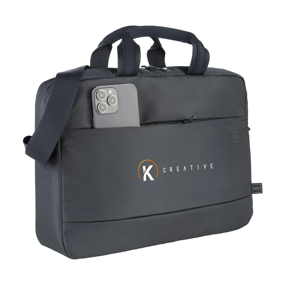 Laptoptasche Tucano Global 2 bedrucken 10L rPET 15,6 Zoll — Produktfoto 11