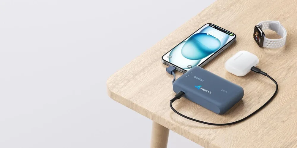 Custom Power Bank Belkin BoostCharge Recycled 10000mAh USB-C — product photo 21