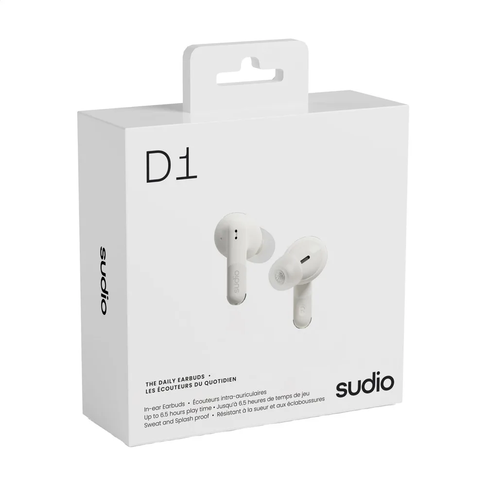 Sudio In-ear True Wireless Earbuds D1 oortjes — productfoto 11