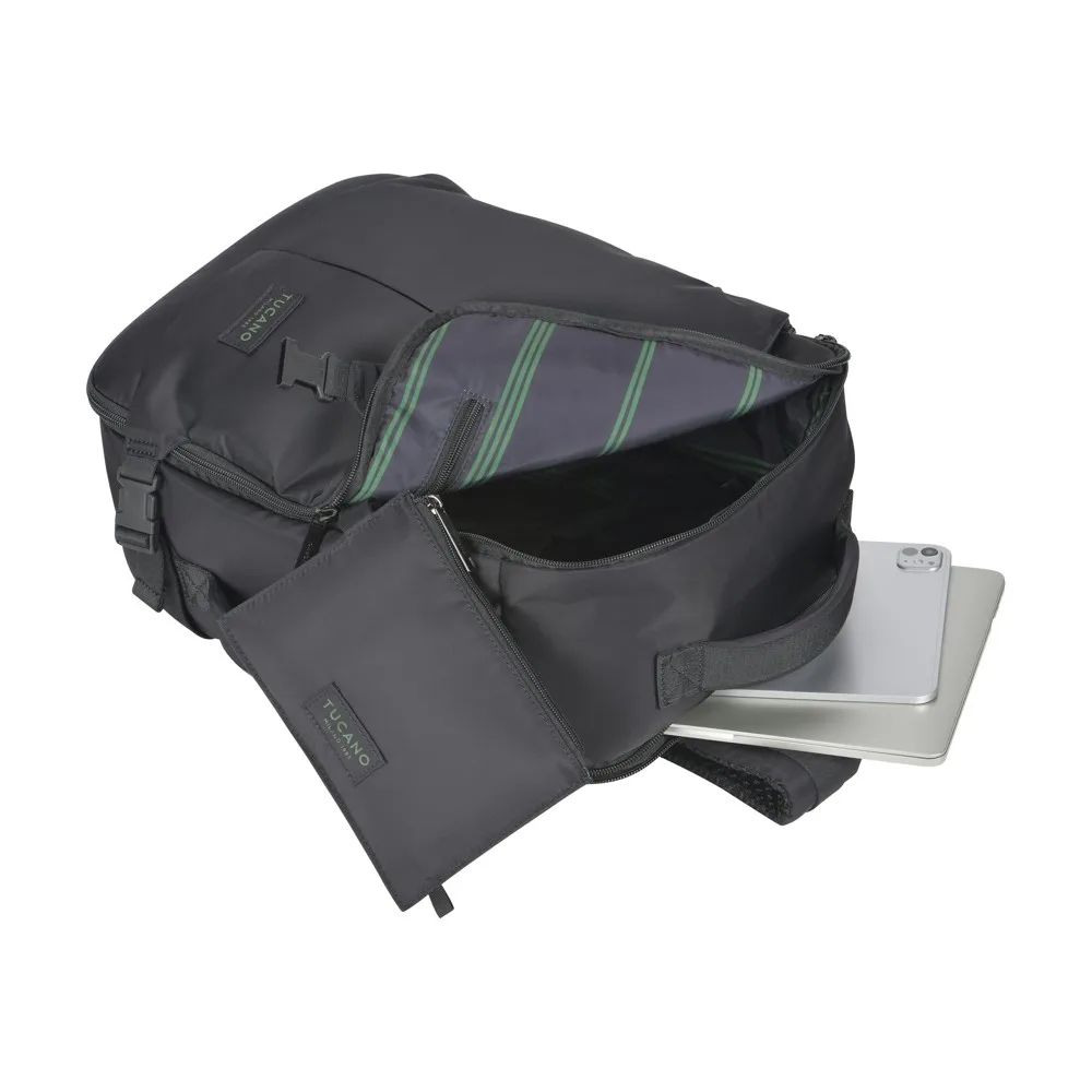 Laptop Backpack Tucano Travel Custom Recycled Cabin 15.6 — product photo 13