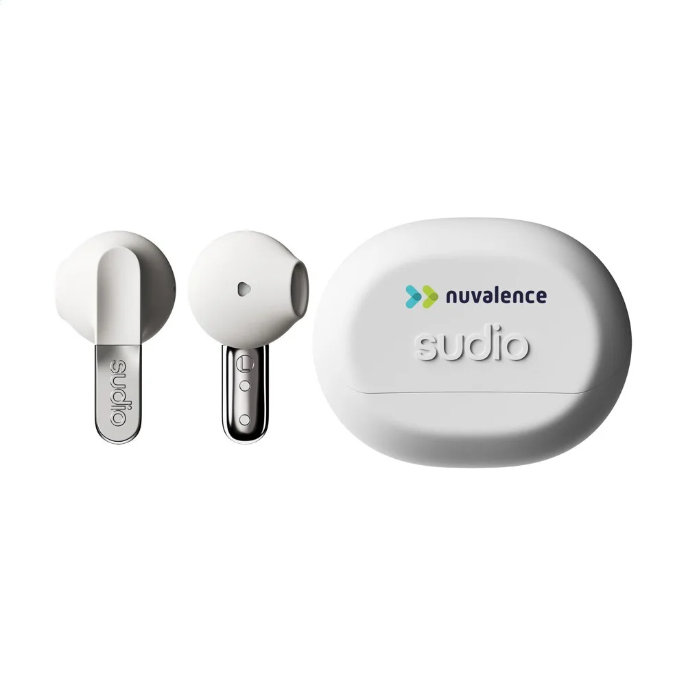 Bluetooth Kopfhörer Sudio N3 bedrucken 30h Akku Recycelt Uni — Produktfoto 12