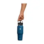 Hydro Flask Wide Mouth Travel Bottle with Flex Straw Cap 946 ml waterfles — productfoto 9