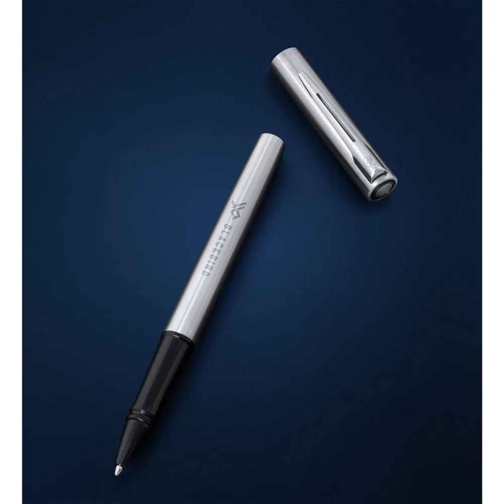 Waterman Graduate Chrom CT balpen - zwarte inkt — productfoto 2