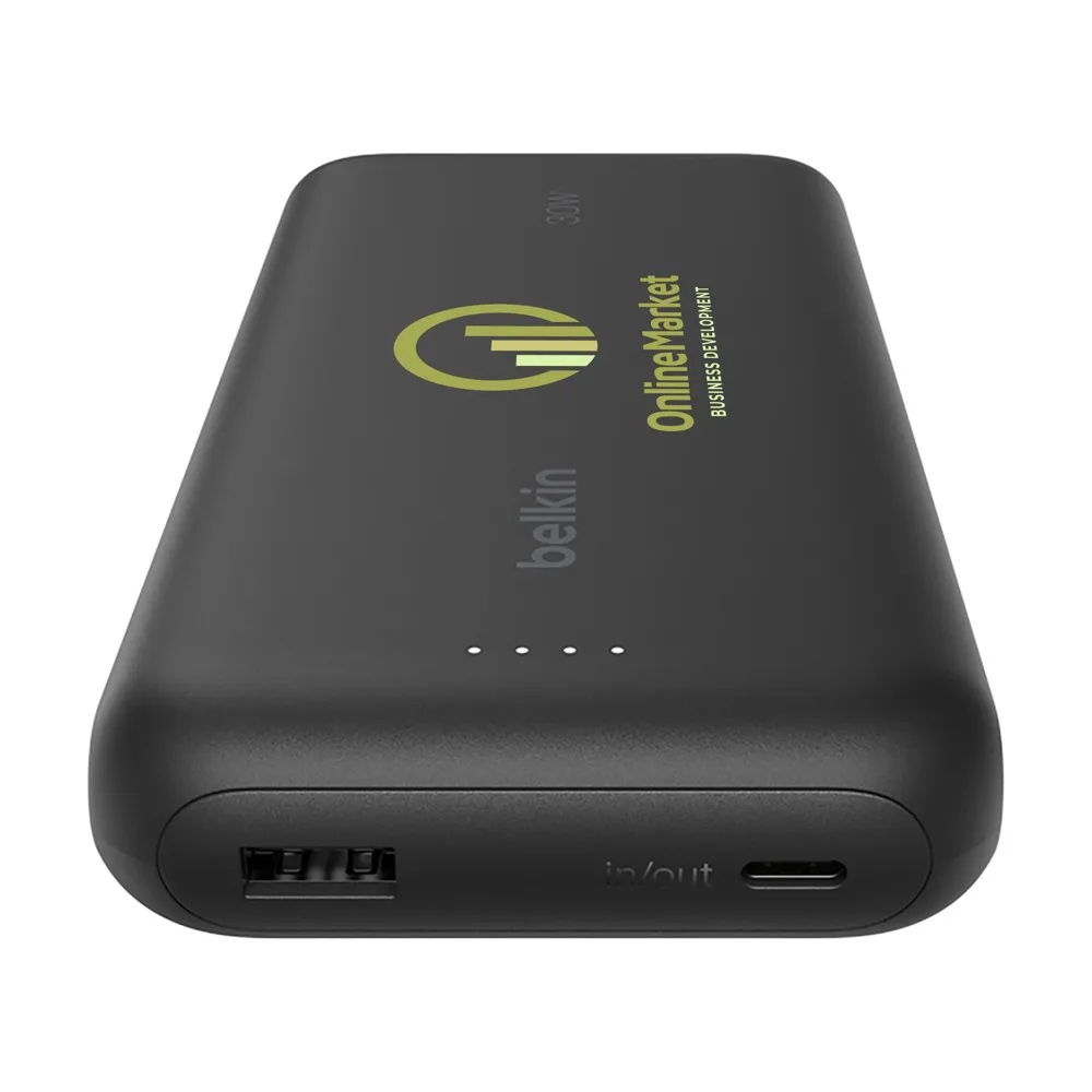 Powerbank Belkin BoostCharge bedrucken USB-C Kabel 20000mAh — Produktfoto 5