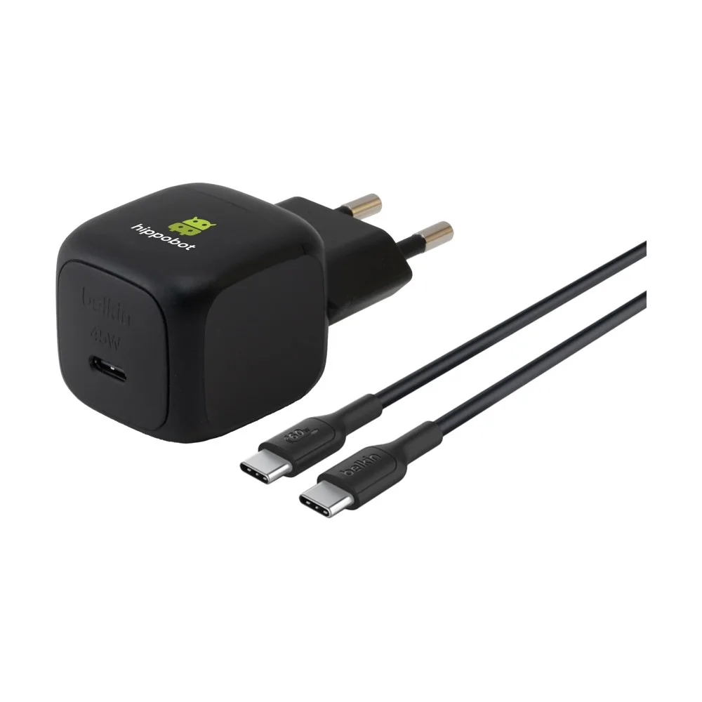 USB-C Fast Charger Belkin 45W Custom PD PPS Recycled Cable