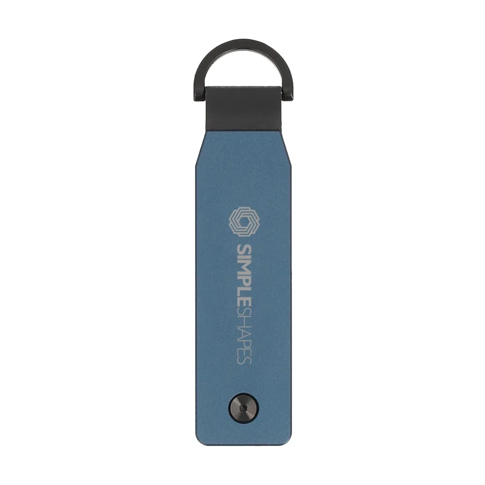 Key Organizer Valenta Aluminium Silent Clip 6-Slot Printed — product photo 2