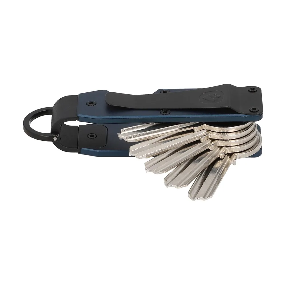 Key Organizer Valenta Aluminium Silent Clip 6-Slot Printed — product photo 6