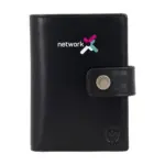 Valenta Card Wallet Leather MagSafe Luxe, zwart