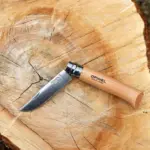Opinel Inox No 08 Taschenmesser bedrucken Etui Holz 19 cm — Produktfoto 5