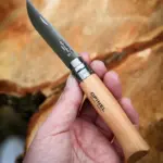 Opinel Inox No 08 Taschenmesser bedrucken Etui Holz 19 cm — Produktfoto 6