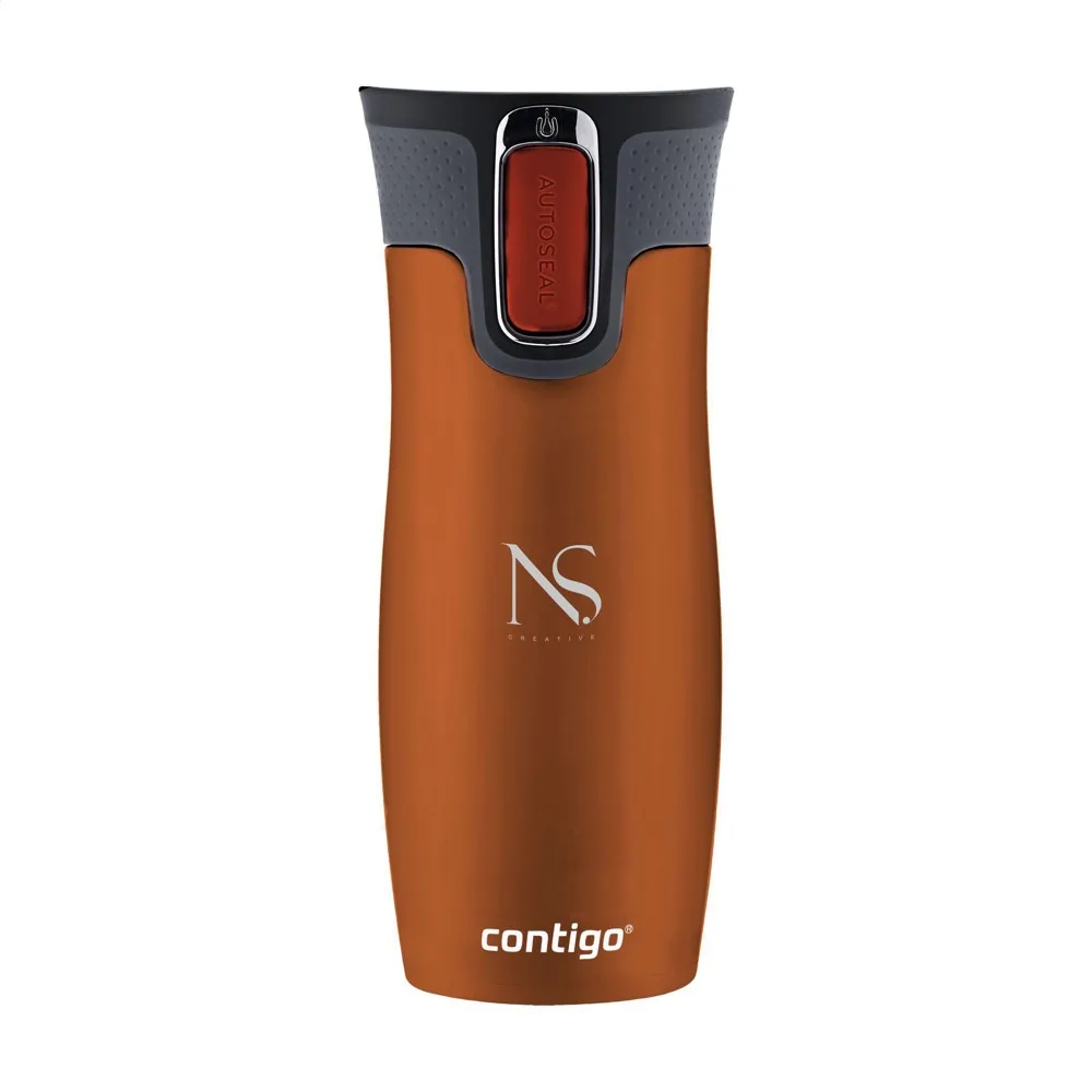 Contigo® Westloop Mug 470 ml thermosbeker oranje ± pms 166 - Bidons & Shakers Contigo® Westloop Mug 470 ml thermosbeker, oranje (± pms 166)