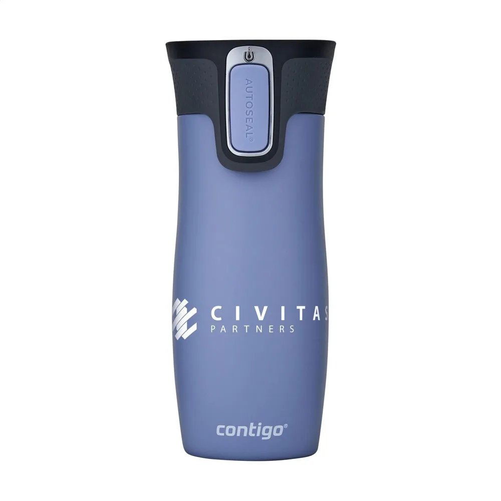 Contigo® Westloop Mug 470 ml thermosbeker paarsblauw - Bidons & Shakers Contigo® Westloop Mug 470 ml thermosbeker, paars/blauw