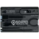 Victorinox Swisscard Classic Multitool, transparant zwart (± pms blackc)