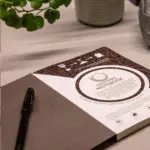 Custom Coffee Notebook Printed Sustainable Recycled A5 — product photo 14