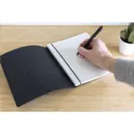 Notizbuch A5 bedrucken Nachfüllbar Recyceltes Leder — Produktfoto 9