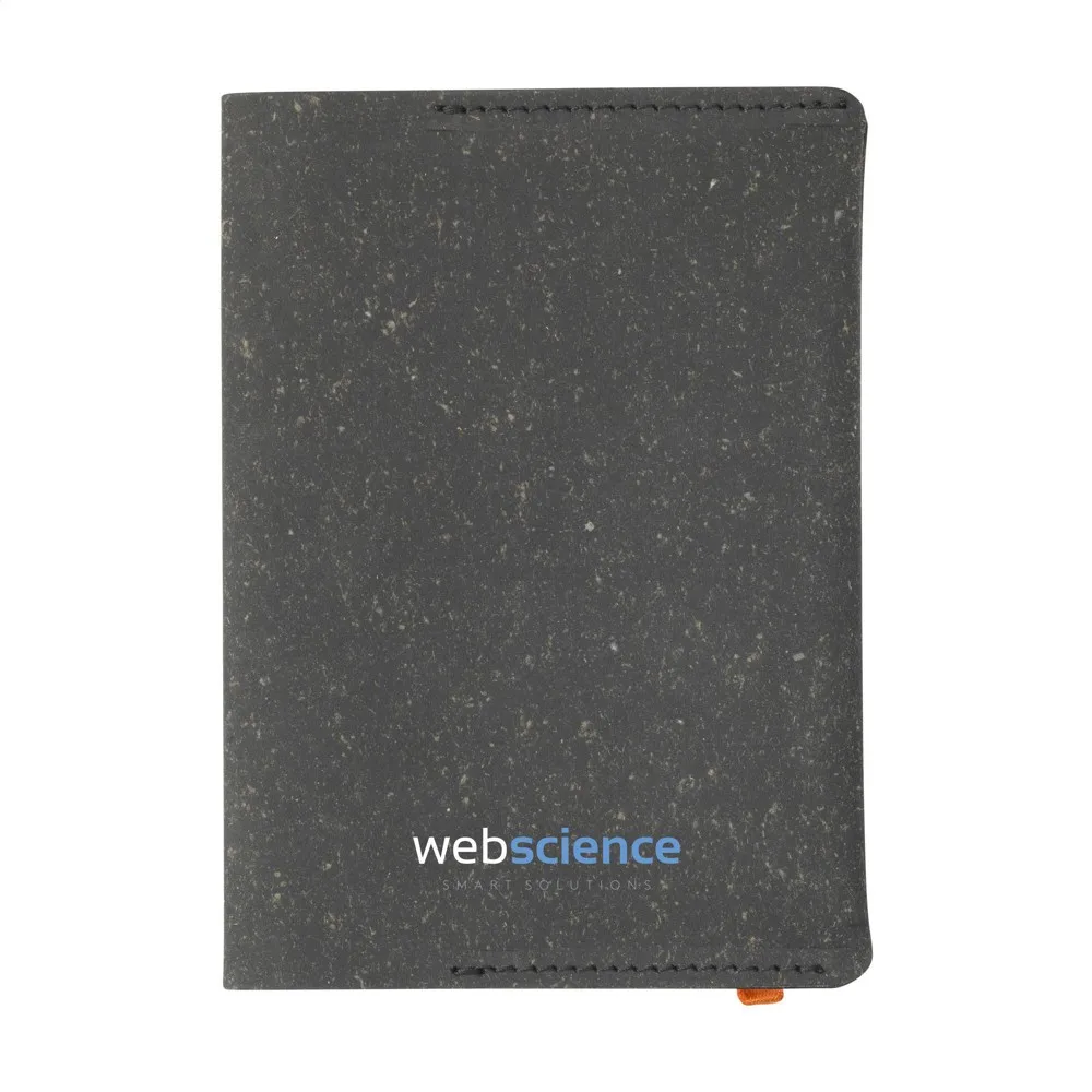 Recycled Leather Passport Holder paspoorthoesje