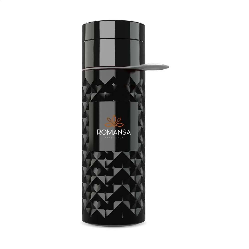Join The Pipe Nairobi Ring Bottle Black 500ml waterfles productfoto 2 - Bidons & Shakers Join The Pipe Nairobi Ring Bottle Black 500ml waterfles — productfoto 2