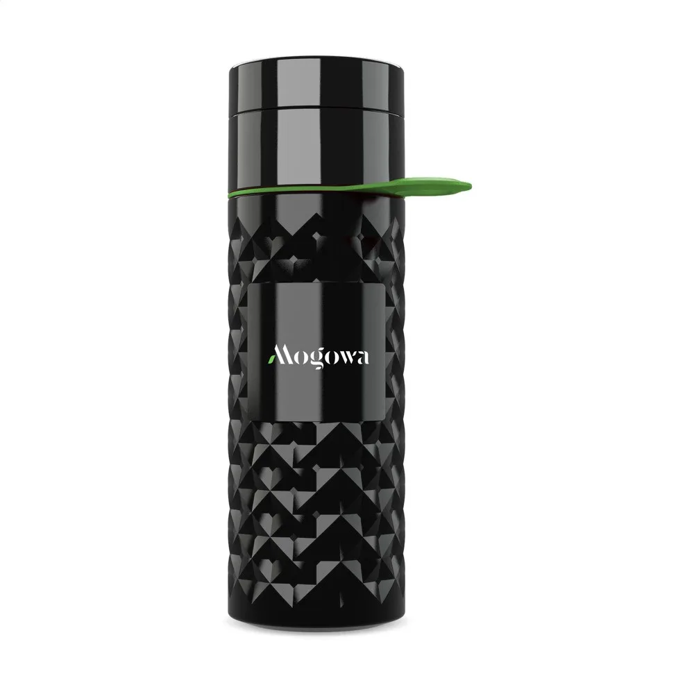 Join The Pipe Nairobi Ring Bottle Black 500ml waterfles donkergroen ± pms 3425c - Bidons & Shakers Join The Pipe Nairobi Ring Bottle Black 500ml waterfles, donkergroen (± pms 3425c)