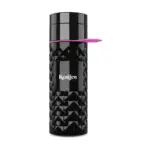 Join The Pipe Nairobi Ring Bottle Black 500ml waterfles zwartroze ± pms 214c - Bidons & Shakers Join The Pipe Nairobi Ring Bottle Black 500ml waterfles, zwart/roze (± pms 214c)