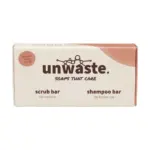Unwaste Duopack Scrub & Shampoo bar — productfoto 5