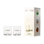Rebottled® Short Tumbler 2-pack set glazen — productfoto 4