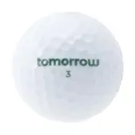 tomorrow golf Single Pack Recycled Golf Balls — productfoto 2