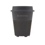Circular&Co Returnable Cup Lid 227 ml koffiebeker, donkergrijs (± pms process black u)